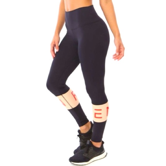 REN Active Pants - REN Active Black Nude Red High Waist Legging
